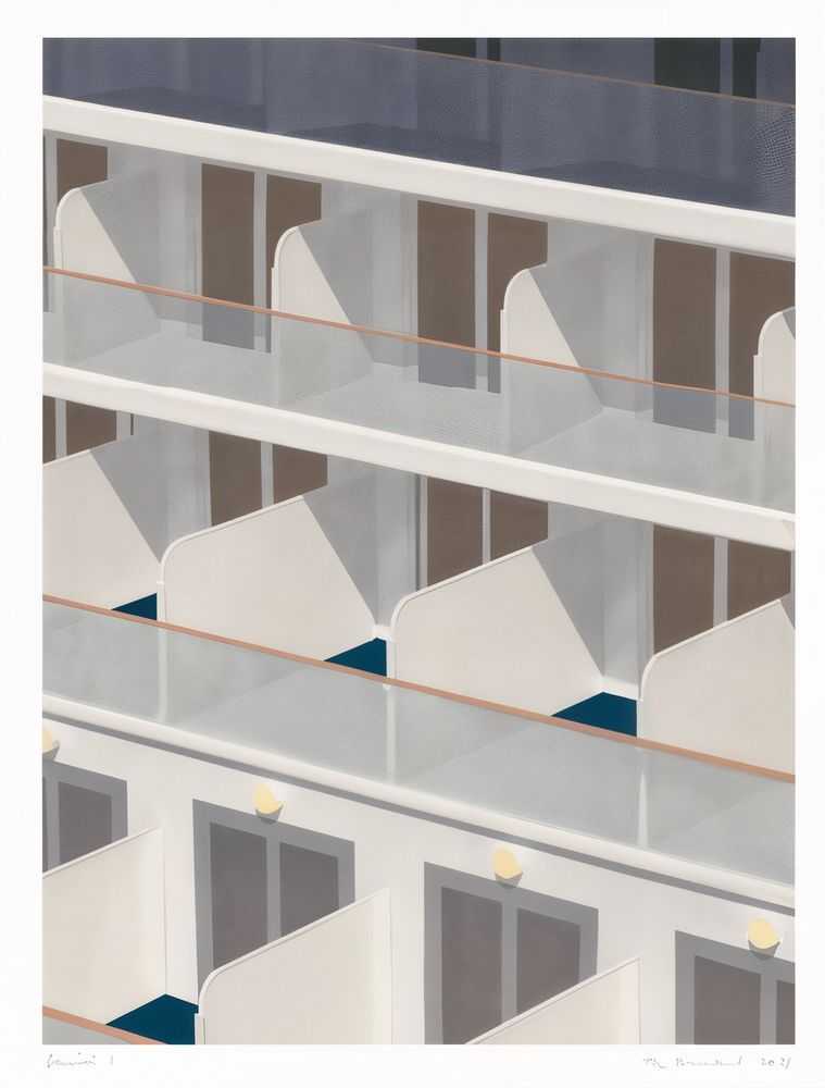 Thomas Demand, ‘Diamond Princess’, 2024, Print, 10-color lithograph with embossing, Gemini G.E.L., Numbered