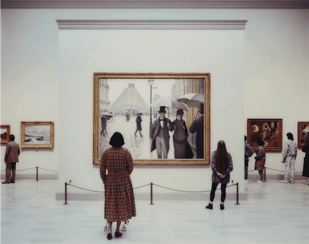 Thomas Struth, ‘Art Institute of Chicago II, Chicago’, 1990, Print, Chromogenic print, Diasec mounted, null, Numbered, Dated