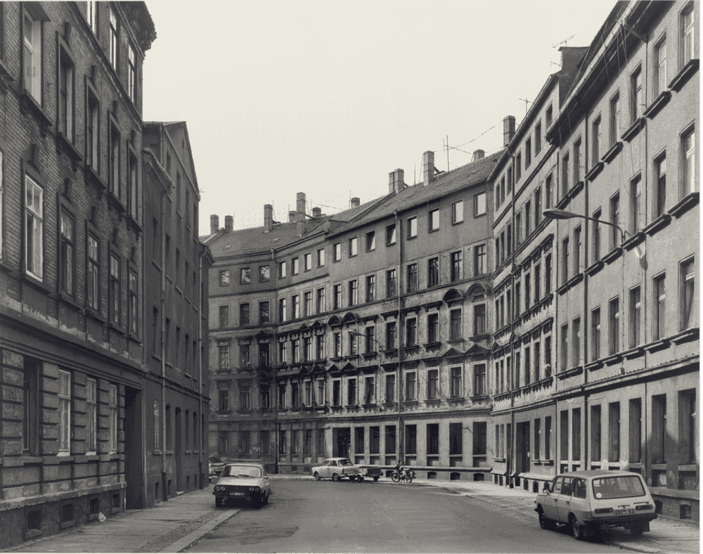 Thomas Struth, ‘Bernhardstrasse 2, Leipzig’, 1991, Print, Silver gelatin print, null, Numbered, Dated