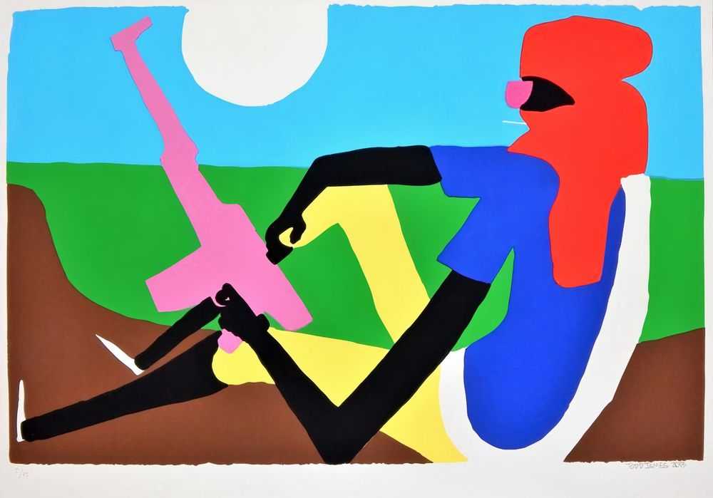 Todd James (Reas), ‘Come Sail Away’, 25-04-2013, Print, Nine-colour screenprint on Arches 88 300gsm archival paper, Lazinc, Numbered