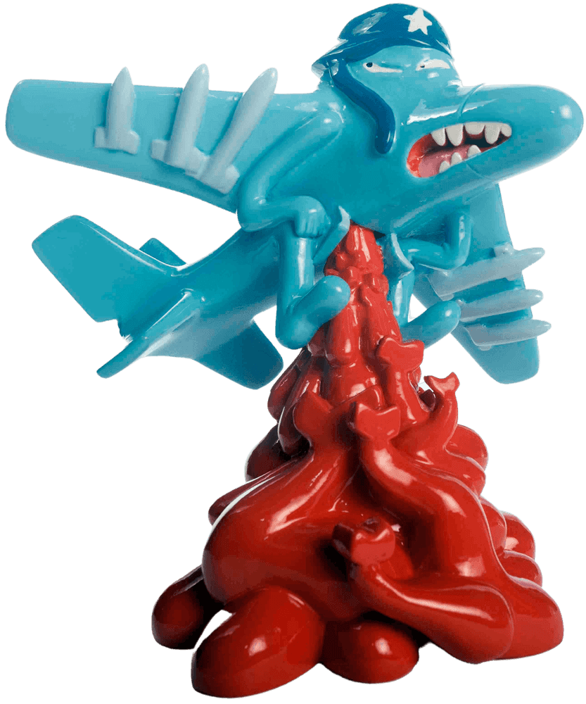 Todd James (Reas), ‘Dumparoo’, 01-12-2010, Sculpture, Handpainted resin sculptures, Case Studyo, Numbered