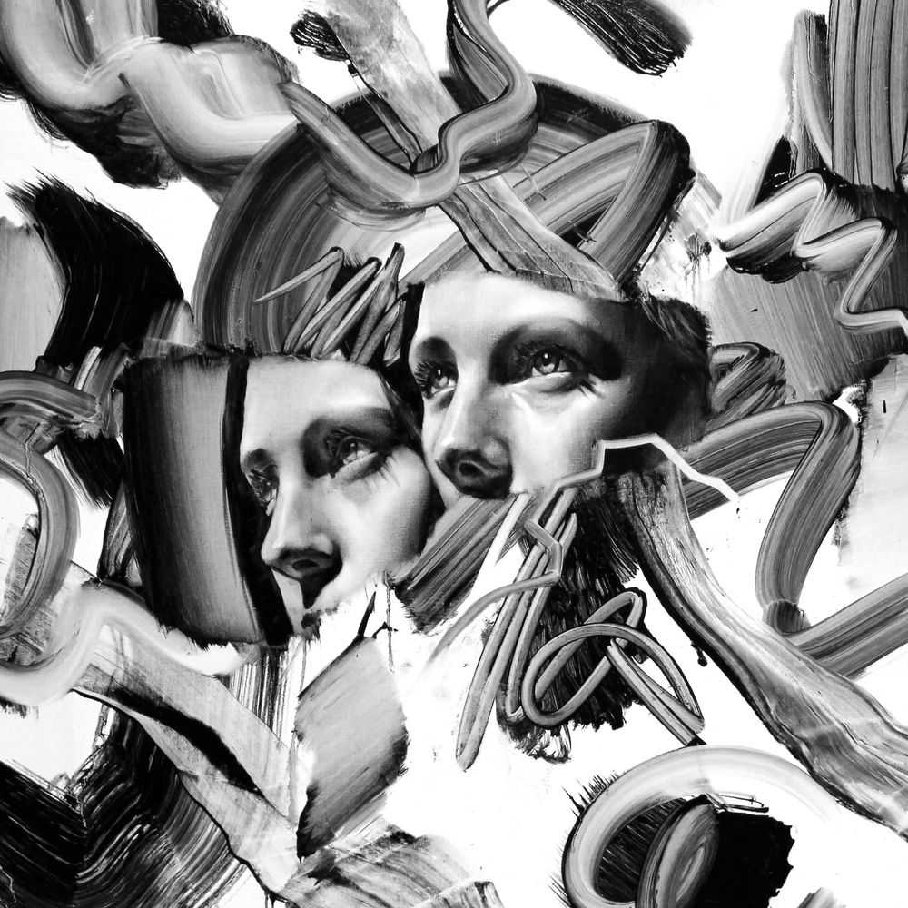 Tom French, ‘Parallax Portrait’, 01-06-2017, Print, Hand-pulled single colour screen print on 300 gsm Somerset paper, Unit London, Numbered
