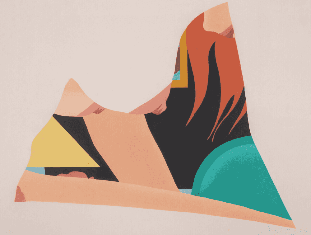Tom Wesselmann, ‘Bedroom Dropout’, 1983, Print, Woodcut, null, Numbered, Dated