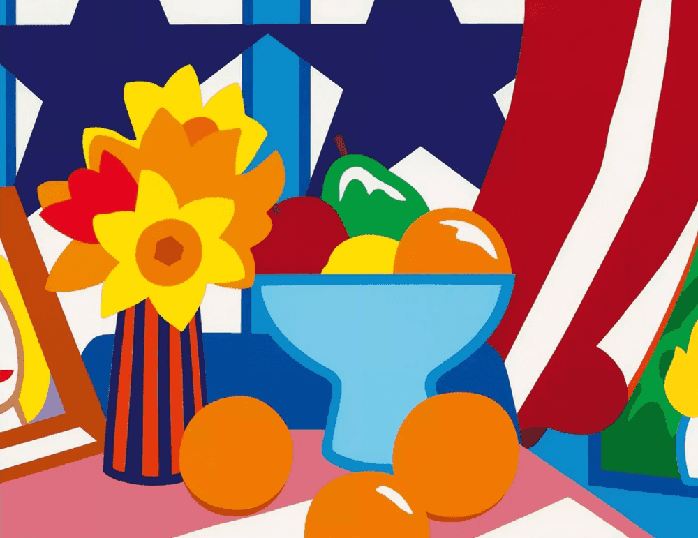 Tom Wesselmann, ‘Still Life With Blowing Curtain’, 1998, Print, Original colour serigraph, null, 