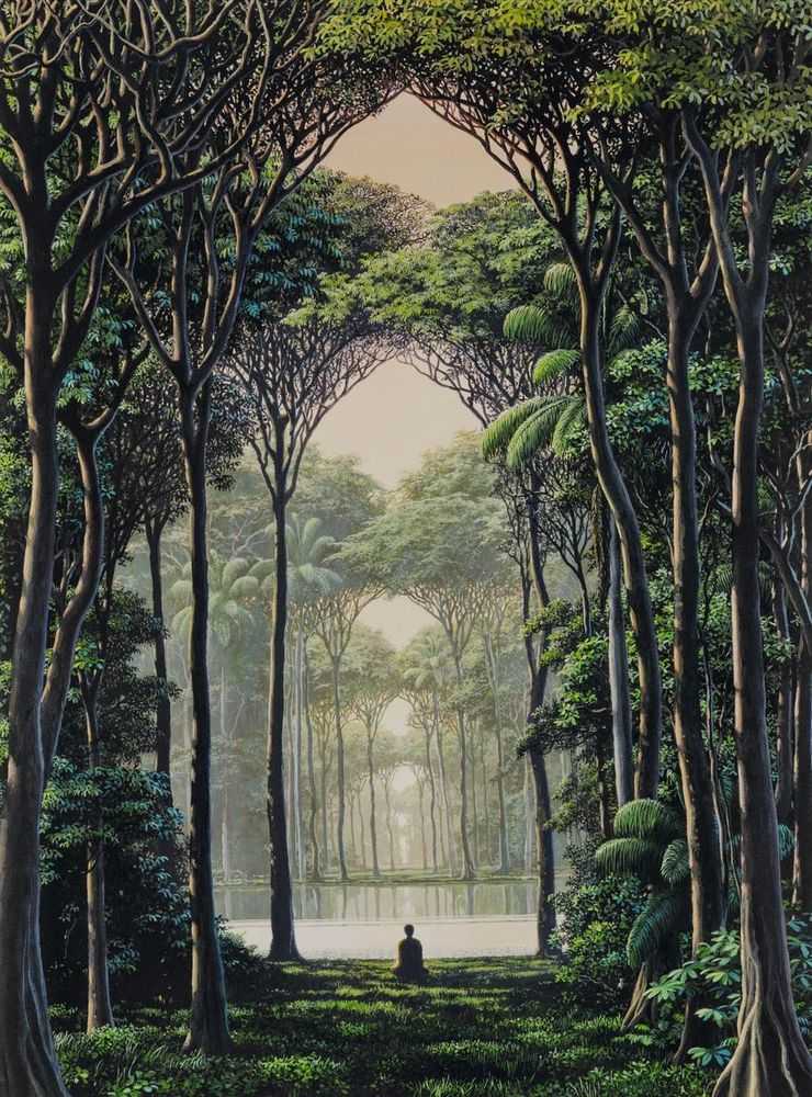 Tomas Sanchez, ‘En El Paisaje Interior (Timed Edition)’, 27-01-2022, Print, Archival pigment print on 305gsm Hahnemühle Photo Rag Ultra Smooth paper, Avant Arte, Numbered, Dated
