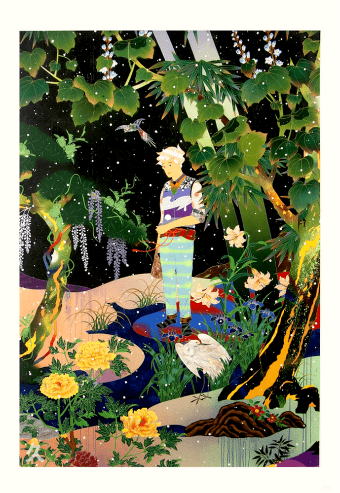 Tomokazu Matsuyama, ‘Falling Passage’, 2017, Print, Archival Pigment Print on Hahnemuhle 210gsm 50% rag watercolour paper, Heliotrope Foundation, Numbered