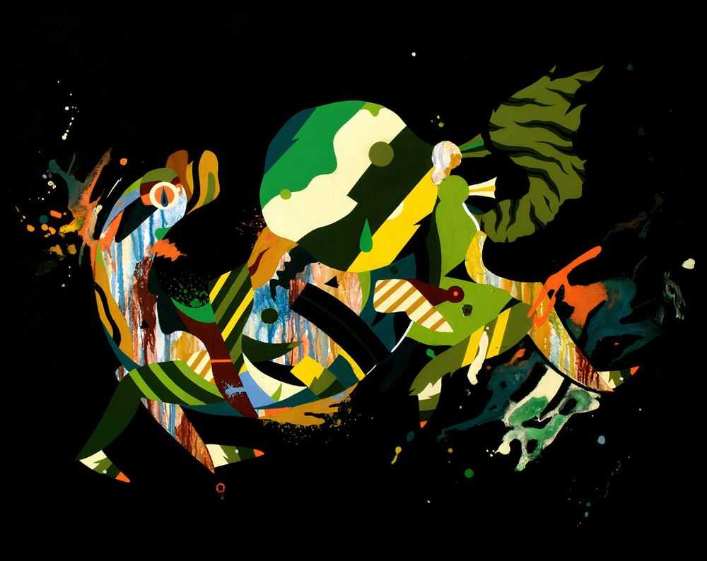 Tomokazu Matsuyama, ‘Kirin’, 2009, Print, 35 colour screenprint on Arches Cover paper, Joshua Liner Gallery, Numbered