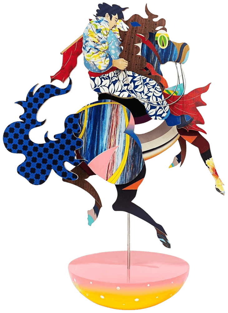 Tomokazu Matsuyama, ‘Natural Shell Pride’, 2022, Sculpture, Wood and Mixed Materials, DDT, Numbered