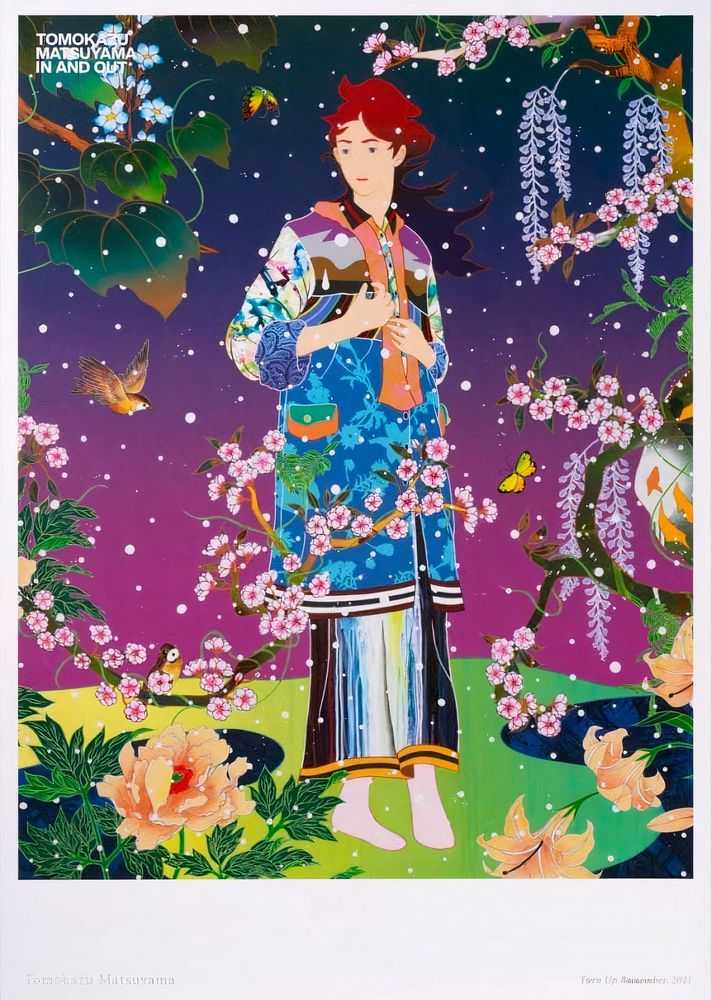 Tomokazu Matsuyama, ‘Turn Up Remember’, 2021, Print, Kaleido printing, silk printing combined, Bijutsutecho, Numbered