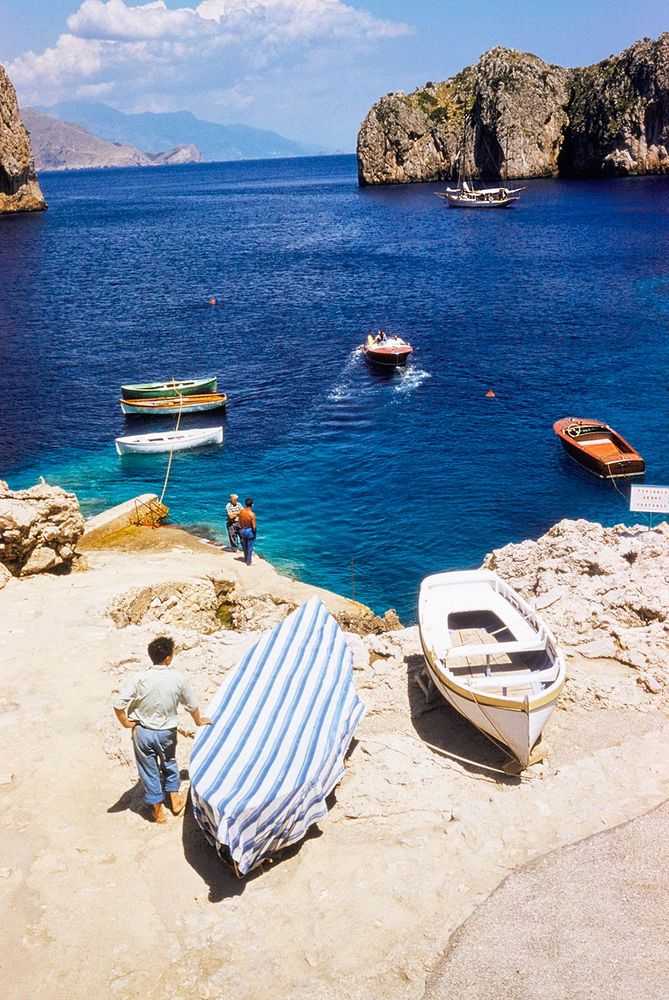 Toni Frissell, ‘Capri Boats’, 2020, Print, Fine Art Archival Photographic Prints, null, 