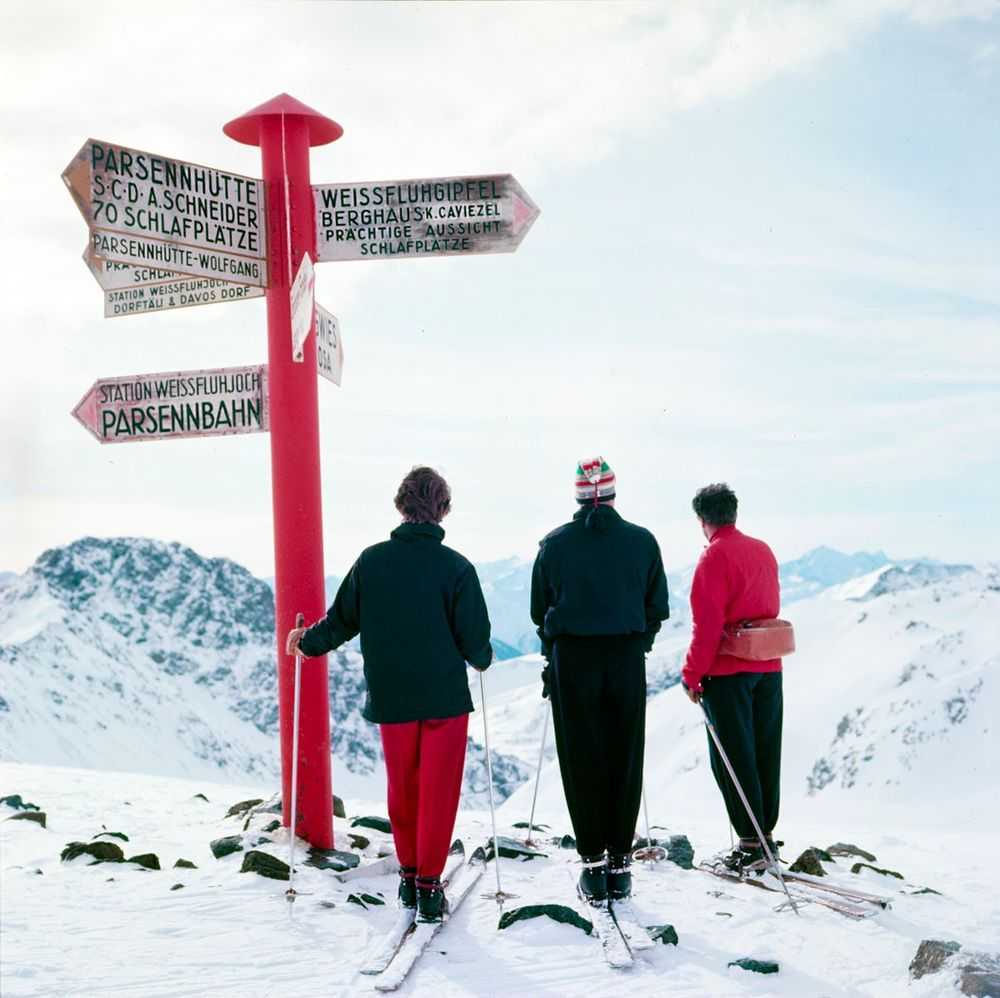 Toni Frissell, ‘Klosters Signpost’, 2020, Print, Fine Art Archival Photographic Prints, null, 