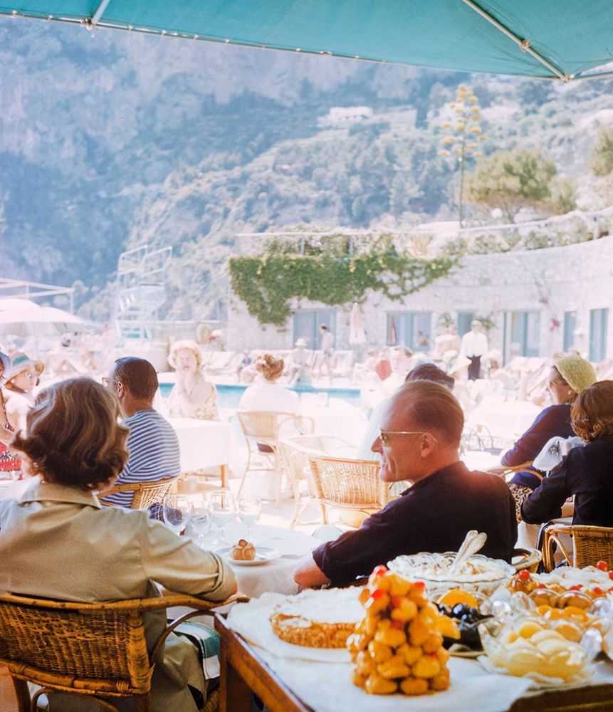 Toni Frissell, ‘Lunch In Capri’, 2020, Print, Fine Art Archival Photographic Prints, null, 