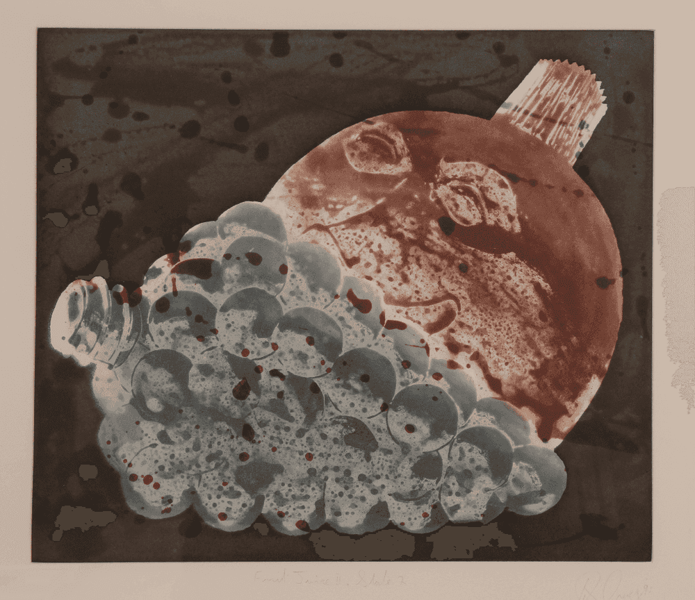 Tony Cragg, ‘Fruit Juice Bottles, Slate II’, 1990, Print, Color aquatint, null, Numbered, Dated
