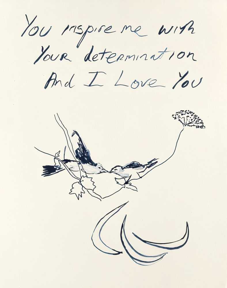 Tracey Emin, ‘Birds 2012’, 2011, Print, Lithograph on 300gsm Somerset Soft White Velvet paper, Counter Editions, Numbered, Dated