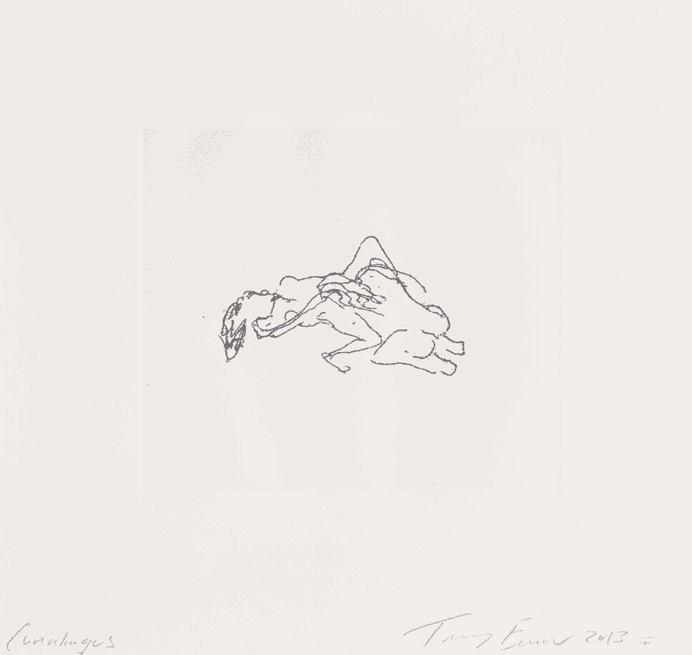 Tracey Emin, ‘Cunnilingus’, 2013, Print, Etching on Somerset soft white, Emin International, Numbered, Dated