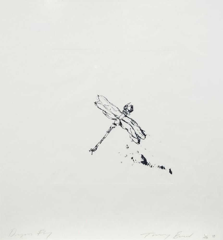 Tracey Emin, ‘Dragon Fly’, 2010, Print, Polymer gravure on 39gsm Hosokawa paper, Emin International, Numbered, Dated