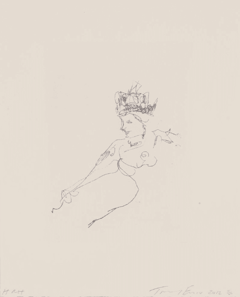 Tracey Emin, ‘HRH’, 2012, Print, Polymer gravure on Zerkall paper, Emin International, Numbered, Dated