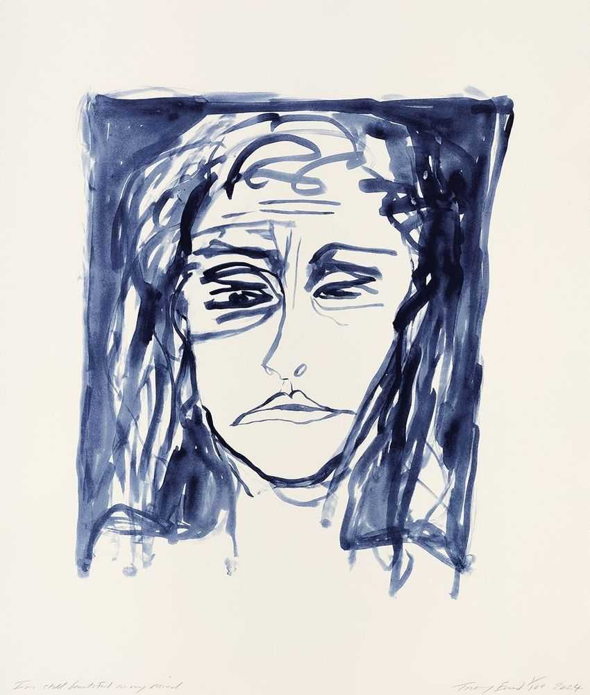 Tracey Emin, ‘I'm still Beautiful in my mind’, 2024, Print, 1 Colour Lithograph, Counter Editions, Numbered, Dated