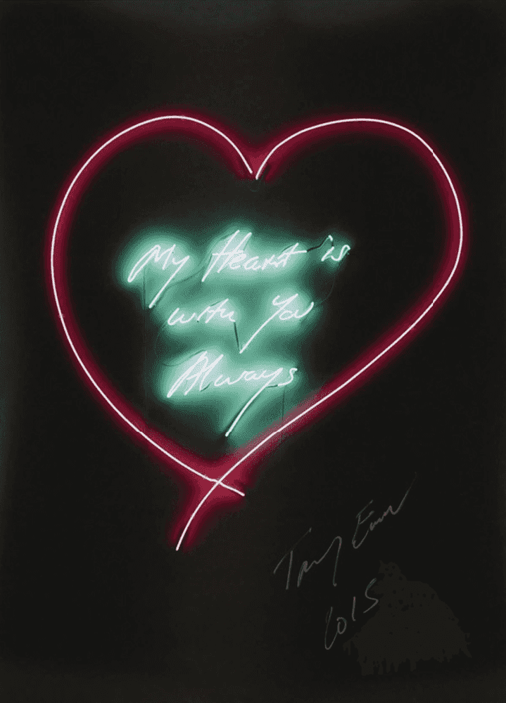 Tracey Emin, ‘My Heart Is With You Always’, 2015, Print, 50gsm silk finish paper, Emin International, Dated