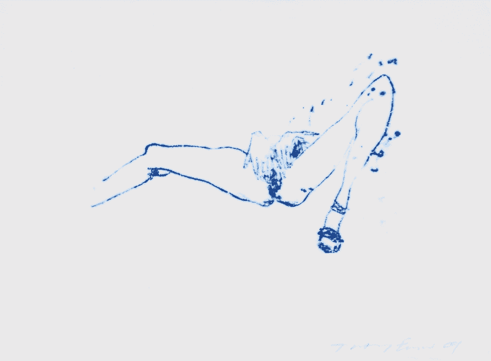 Tracey Emin, ‘Suffer Love’, 2009, Print, Polymer gravure etching on Japanese Misumi white wove, null, Numbered, Dated