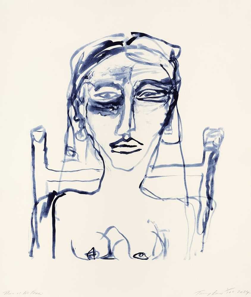 Tracey Emin, ‘There Is No Fear’, 2024, Print, 1 Colour Lithograph, Counter Editions, Numbered, Dated