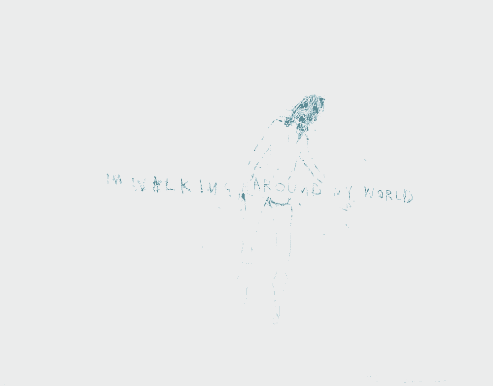 Tracey Emin, ‘Walking Around My World’, 2011, Print, Polymer gravure etching on paper, null, Numbered, Dated