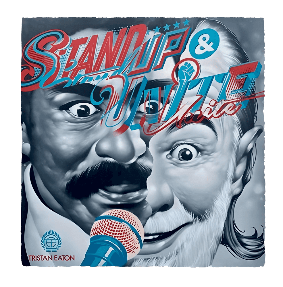 Tristan Eaton, ‘Stand Up & Unite (Timed Edition)’, 16-10-2020, Print, Giclee Print, Self Released, Numbered