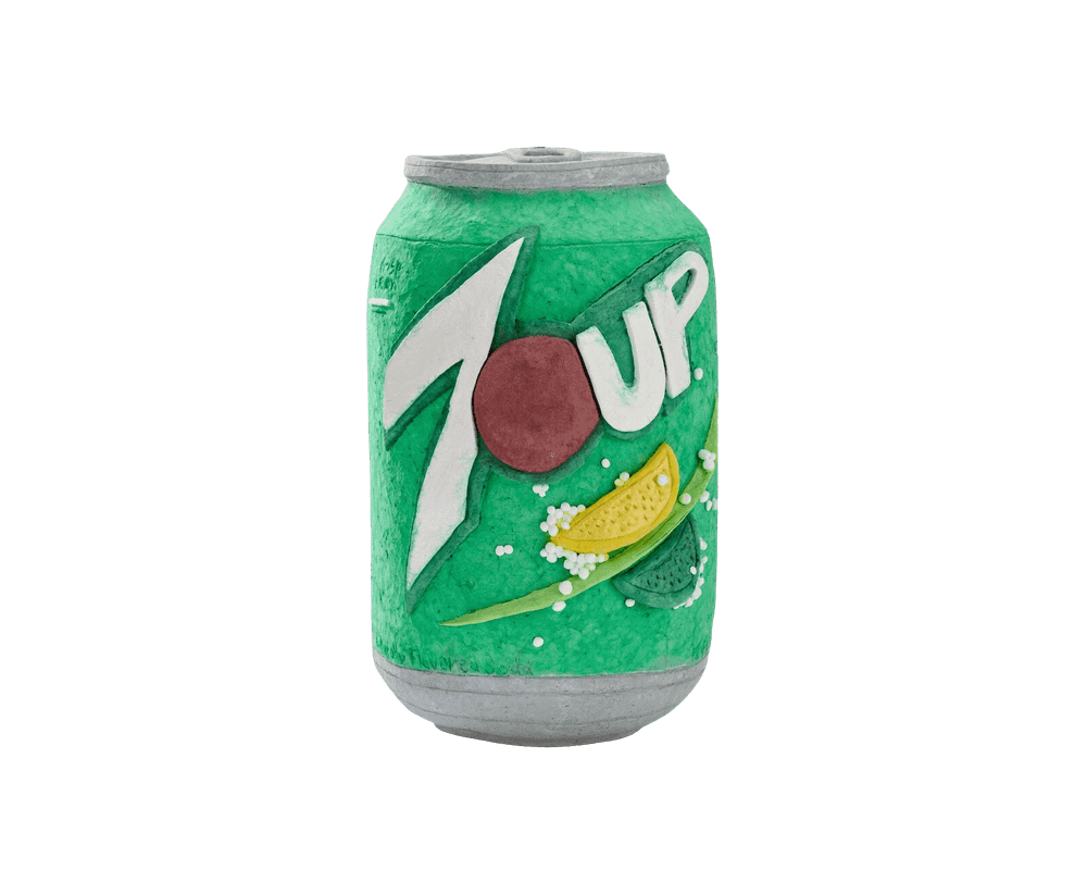 Tschabalala Self, ‘7 Up Can’, 2024, Sculpture, Cast and pigmented paper, null, Numbered, Dated