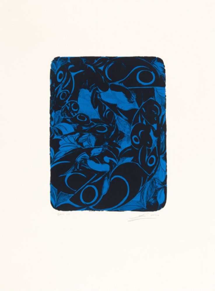 Tunji Adeniyi Jones, ‘Midnight Voices #1’, 2022, Print, Two-color lithograph on paper, Utopia Editions and Jungle Press Editions, Numbered, Dated