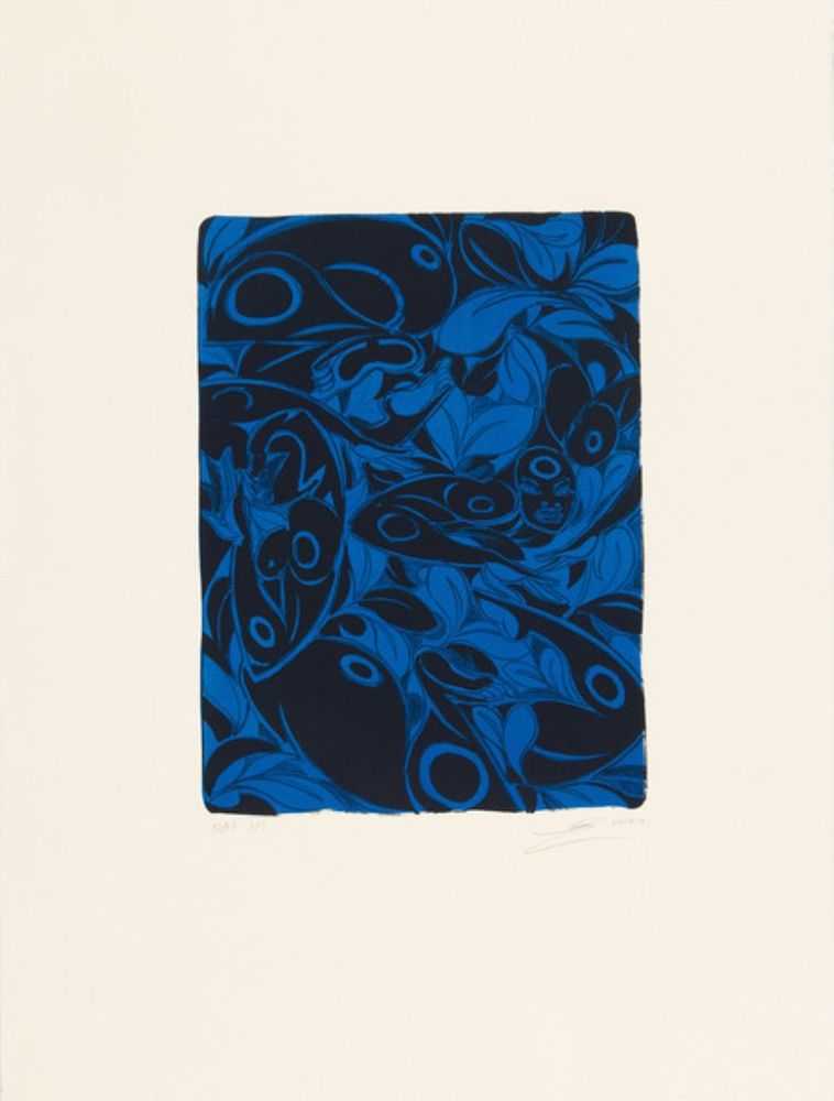 Tunji Adeniyi Jones, ‘Midnight Voices #3’, 2022, Print, Two-color lithograph on paper, Utopia Editions and Jungle Press Editions, Numbered, Dated