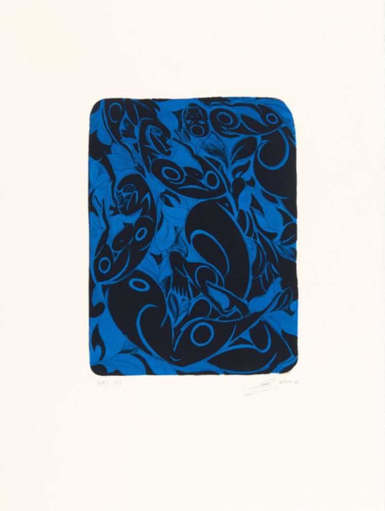 Tunji Adeniyi Jones, ‘Midnight Voices #4’, 2022, Print, Two-color lithograph on paper, Utopia Editions and Jungle Press Editions, Numbered, Dated