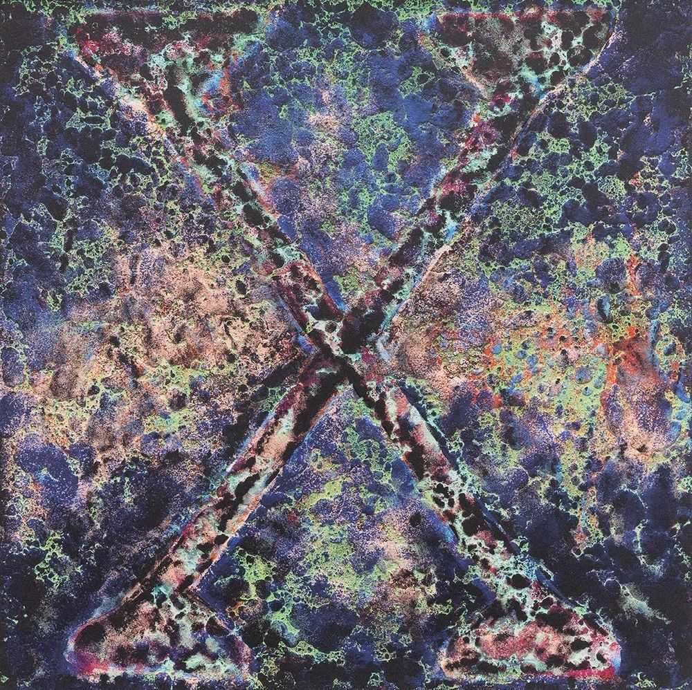 Vaughn Spann, ‘Cosmic Symbiote (Marked Man)’, 13-10-2020, Print, Archival print on cotton paper, hand beveled edges, embossed X, Almine Rech Editions, Numbered