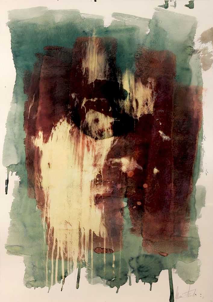 Vhils, ‘Fading Glam’, 2008, Print, 1 colour hand pulled screenprint using bleach on hand painted inks, Lazinc, Numbered, Handfinished