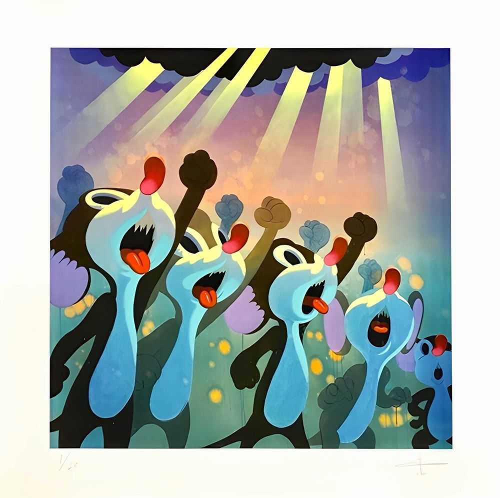 Victor Castillo, ‘Justicia Divina’, 16-12-2021, Print, Giclee Print, Stolen Space, Numbered