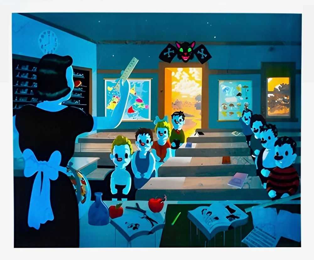 Victor Castillo, ‘The Magic Of The School Bell’, 07-06-2019, Print, Giclee Print, 1xRUN, 