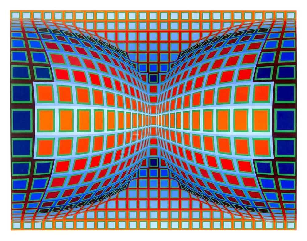 Victor Vasarely, ‘Papillon’, 1981, Print, Silkscreen, null, Numbered