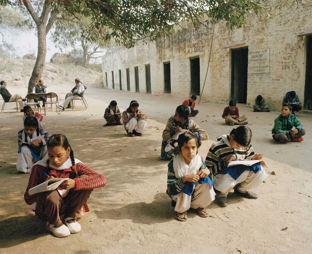 Vikram Kushwah, ‘Learning Under the Ficus Tree (Small)’, 2019, Print, Hahnemühle Photorag fine art cotton paper., null, Numbered