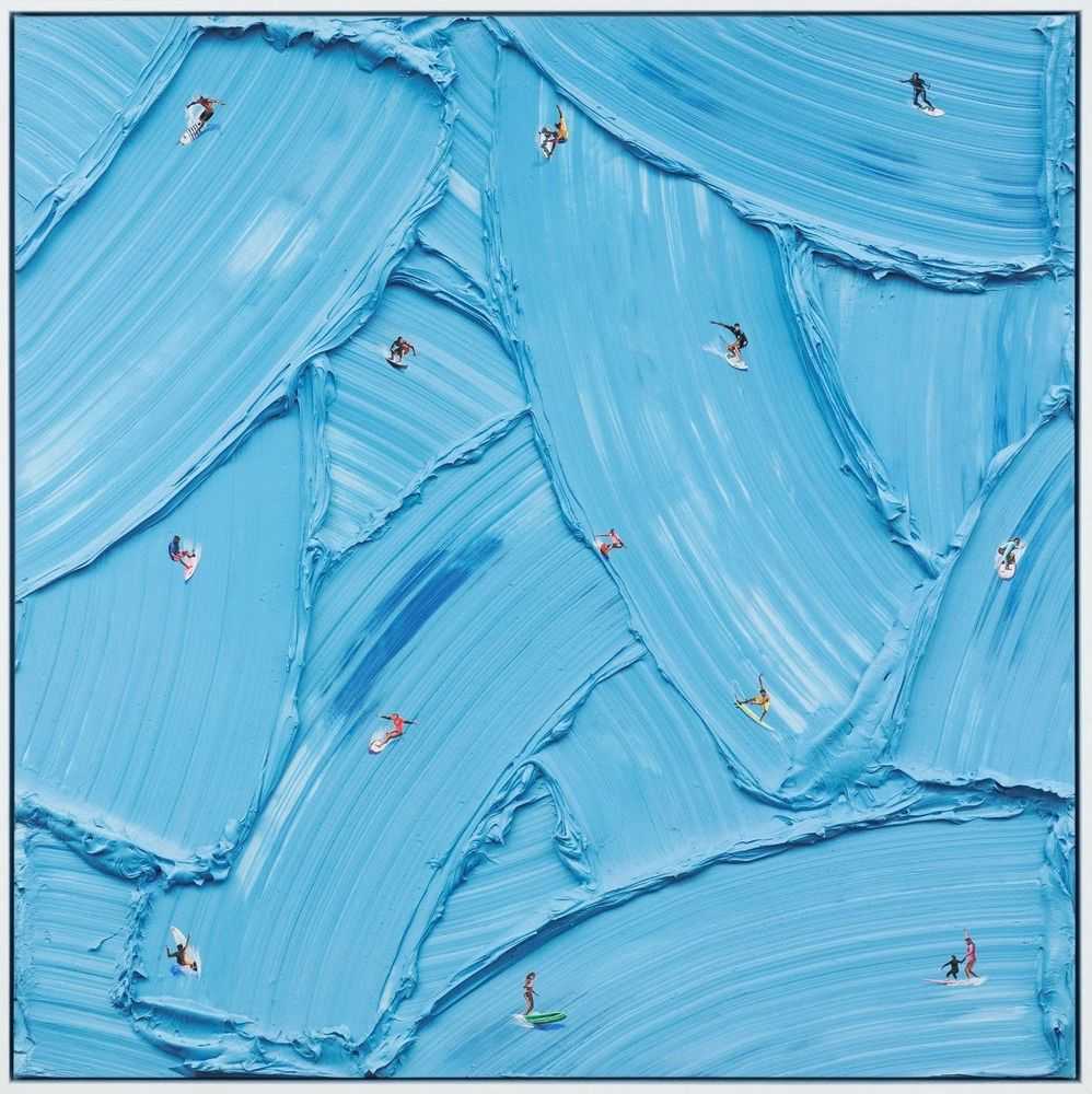 Werner Bronkhorst, ‘Blue Water High’, 2025, Print, Giclée print on heavyweight 395gsm matte Canson Infinity PhotoArt ProCanvas, made with long-lasting Epson archival inks, Self Released, Numbered, Framed
