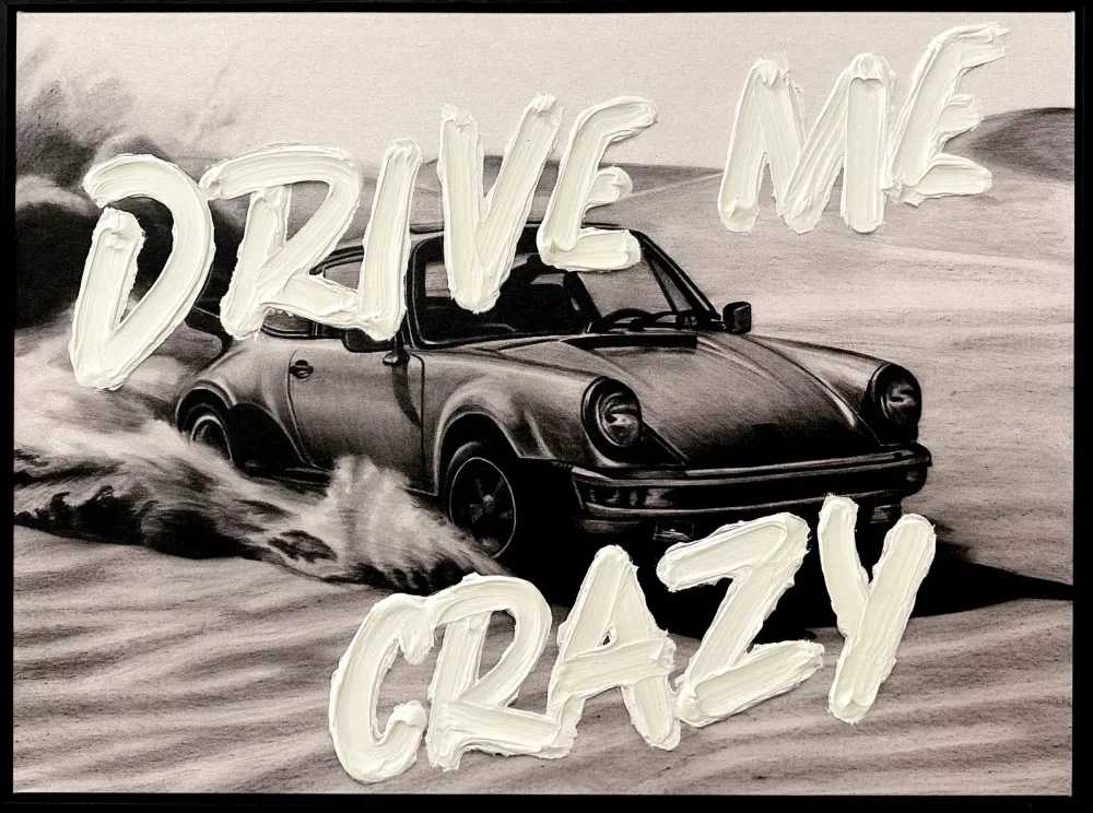 Werner Bronkhorst, ‘Drive Me Crazy’, 2023, Print, Satin Canvas Print Framed in FSC-certified stained Raw Tasmanian Oak, Self Released, Numbered, Framed