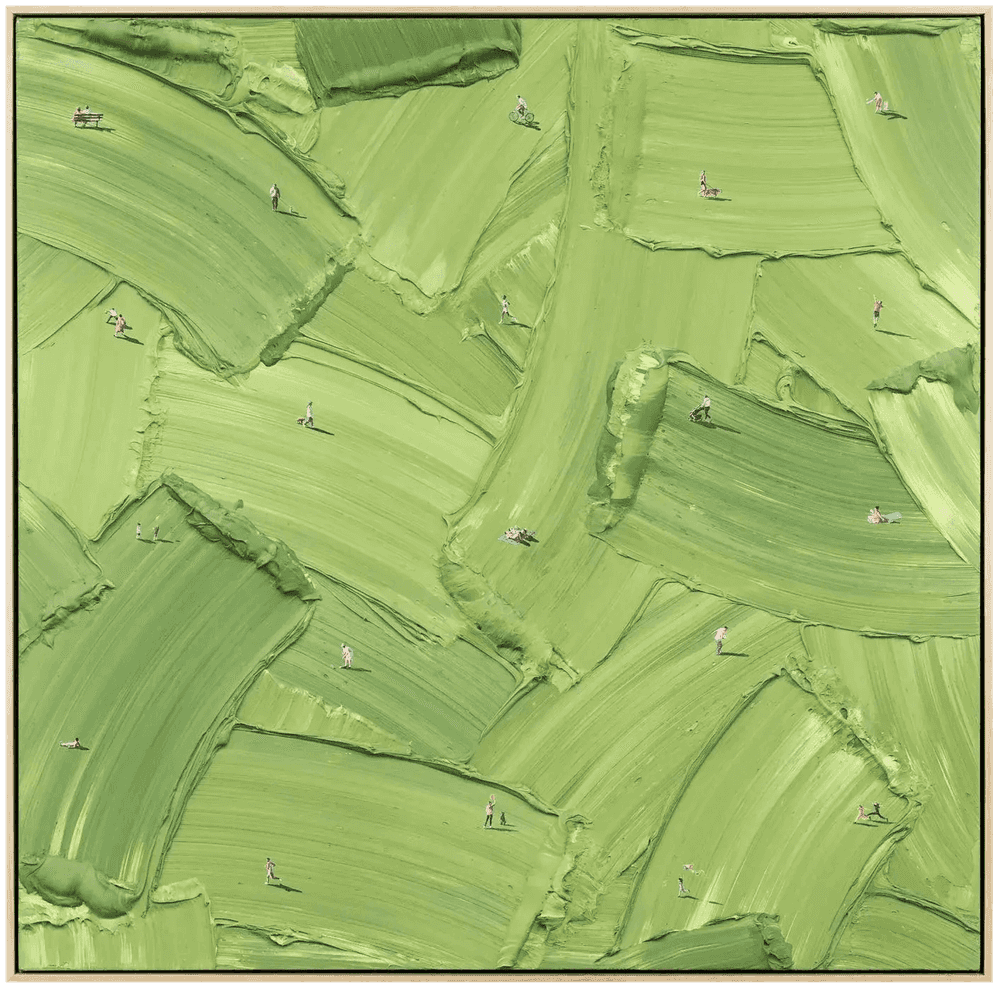 Werner Bronkhorst, ‘Good Greens’, 2024, Print, Gicleé print on Hahnemuhle Daguerre Canvas framed in Tasmanian Oak, Self Released, Numbered, Framed