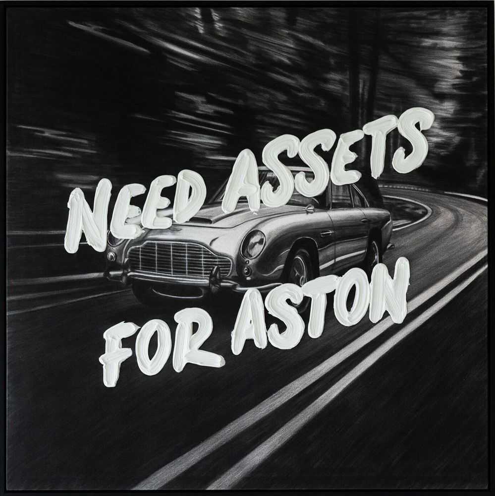 Werner Bronkhorst, ‘Need Assets For Aston’, 2024, Print, Fine art print framed in FSC certified stained raw Tasmanian Oak
, Self-released, Numbered, Handfinished, Framed