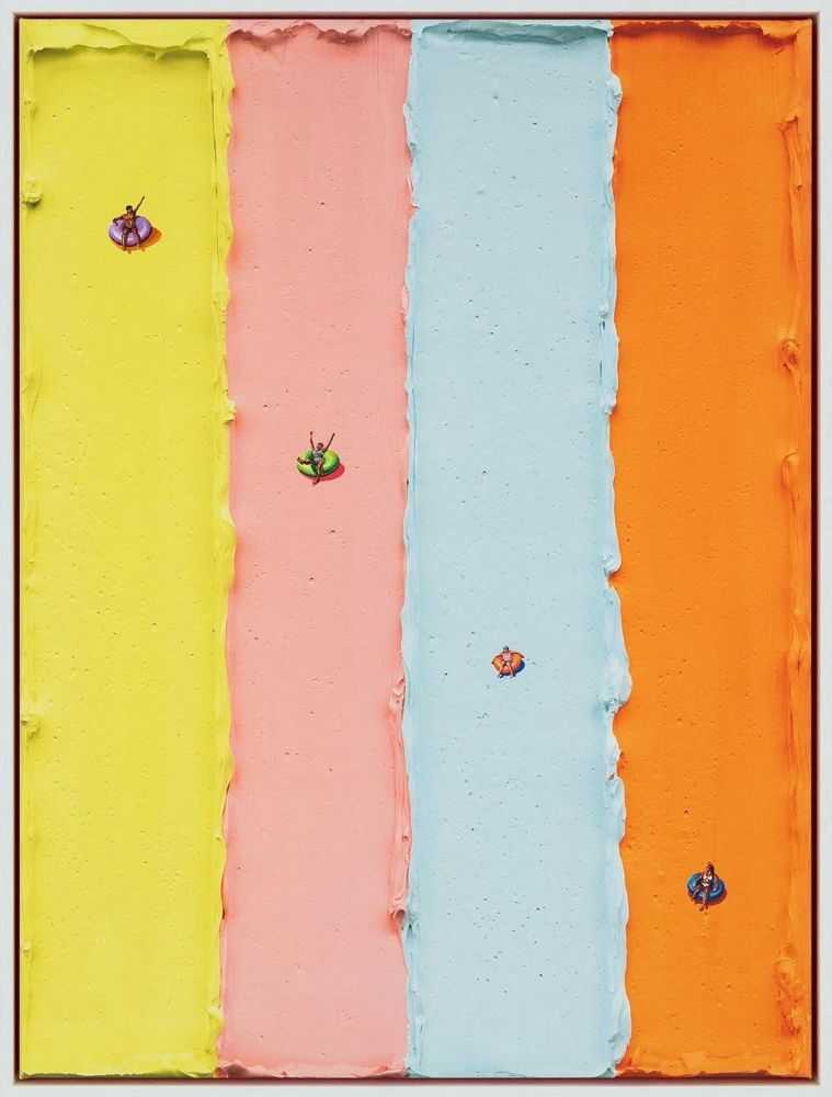 Werner Bronkhorst, ‘Slippery When Wet’, 2025, Print, Giclée print on heavyweight 395gsm matte Canson Infinity PhotoArt ProCanvas, made with long-lasting Epson archival inks, Self Released, Numbered, Framed