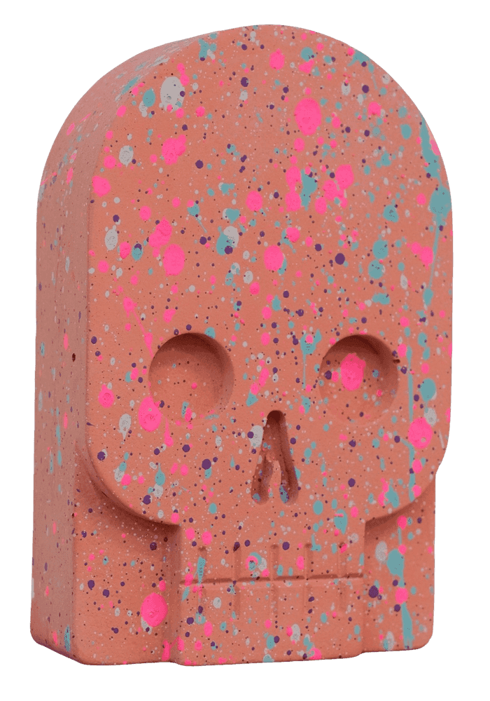 Michael Reeder, ‘BONEHEADS’, 2026, Sculpture, Spray paint on concrete, null, Numbered, Handfinished
