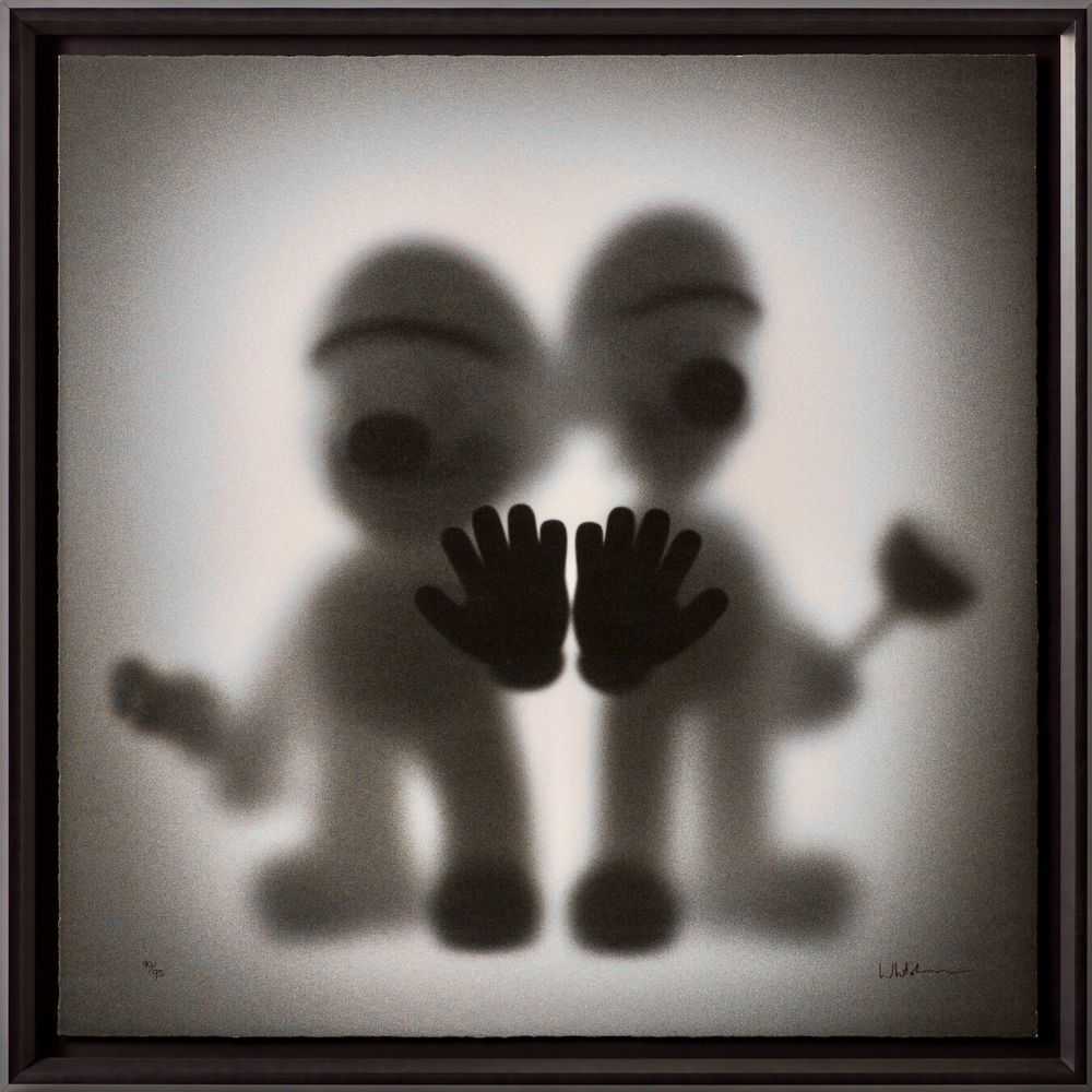 Whatshisname (Sebastian Burdon), ‘Gone Bros (Large)’, 2023, Print, Fine Art Print, Castle Fine Art, Numbered, Framed