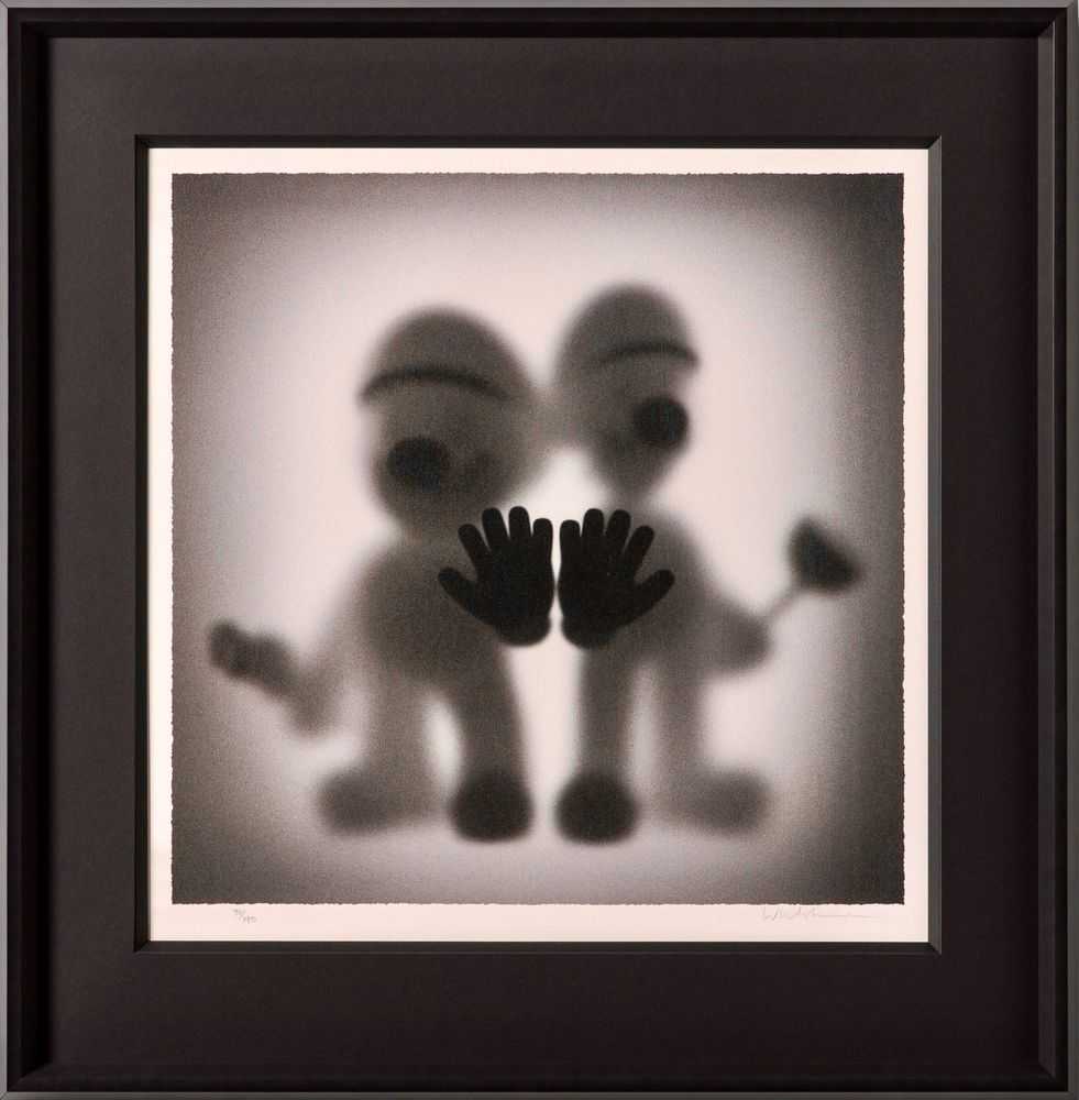 Whatshisname (Sebastian Burdon), ‘Gone Bros (Medium)’, 2023, Print, Fine Art Print, Castle Fine Art, Numbered, Framed