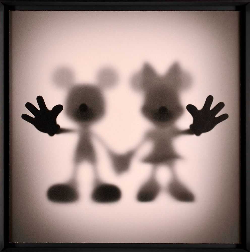 Whatshisname (Sebastian Burdon), ‘Gone Mr & Mrs (Large)’, 2022, Print, Fine Art Print, Castle Fine Art, Numbered, Framed