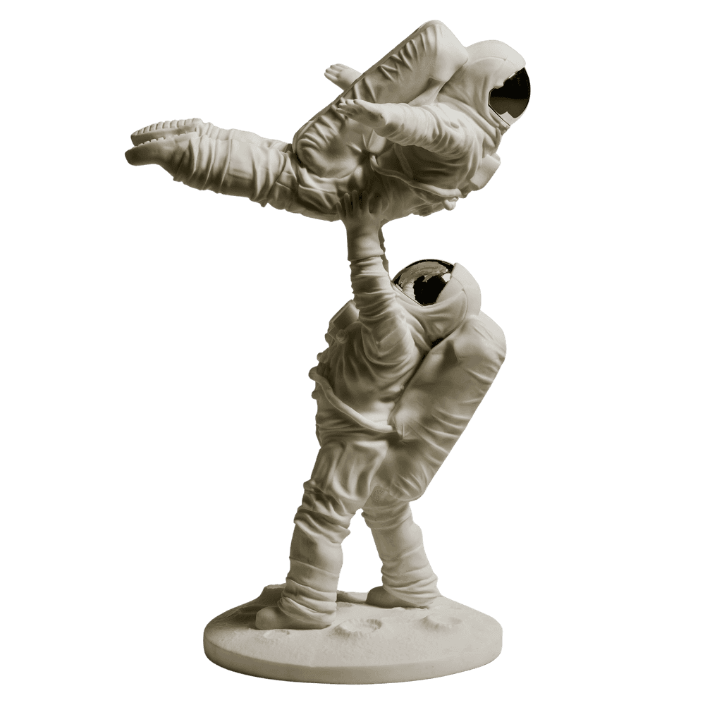 Whatshisname (Sebastian Burdon), ‘One Small Step: Lift Off’, 2023, Sculpture, Marble resin, Castle Fine Art, Numbered