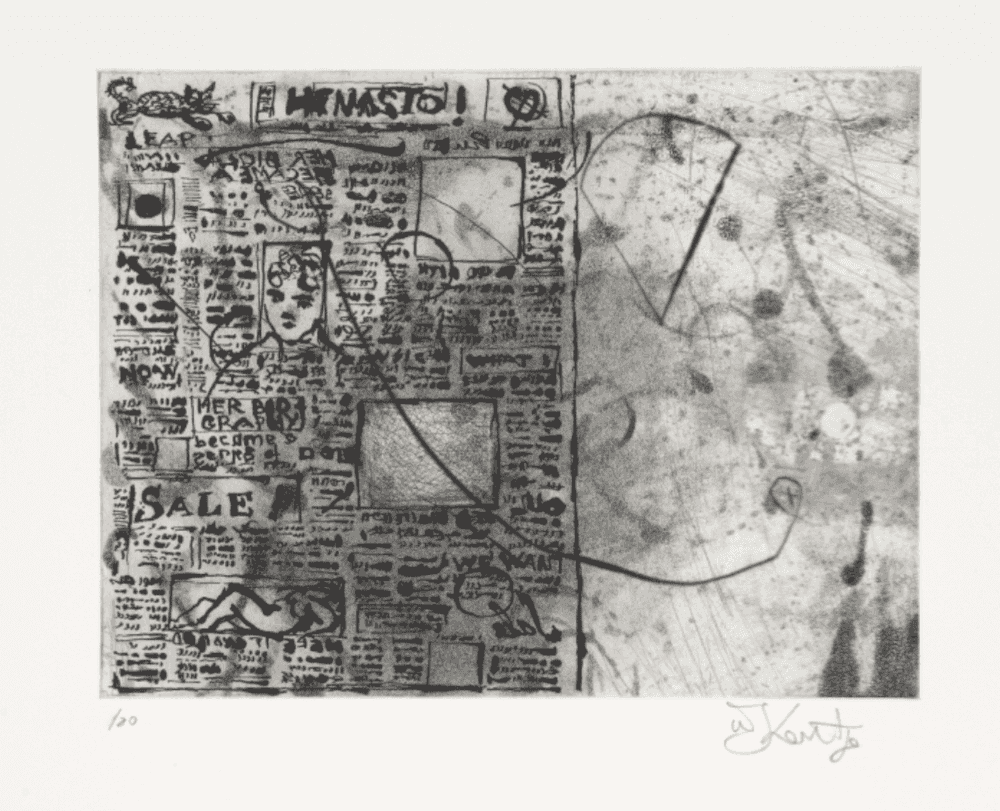 William Kentridge, ‘Overlap’, 2007, Print, Etching, null, Numbered