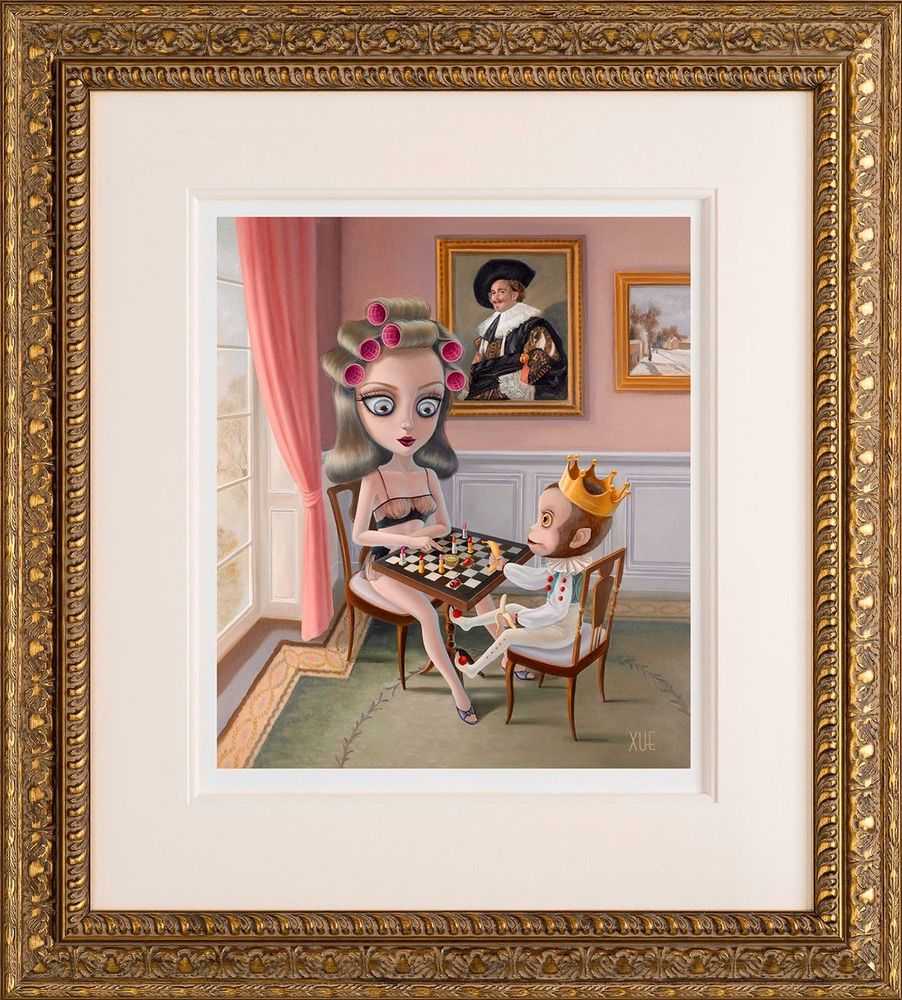 Xue Wang, ‘Check Mate (Canvas with slip)’, 2014, Print, Giclee On Canvas, Castle Fine Art, Numbered