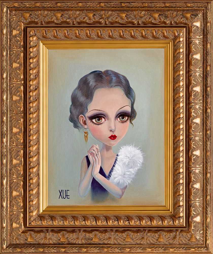 Xue Wang, ‘Diamonds For My Furs’, 2018, Print, Canvas on board, Castle Fine Art, Numbered